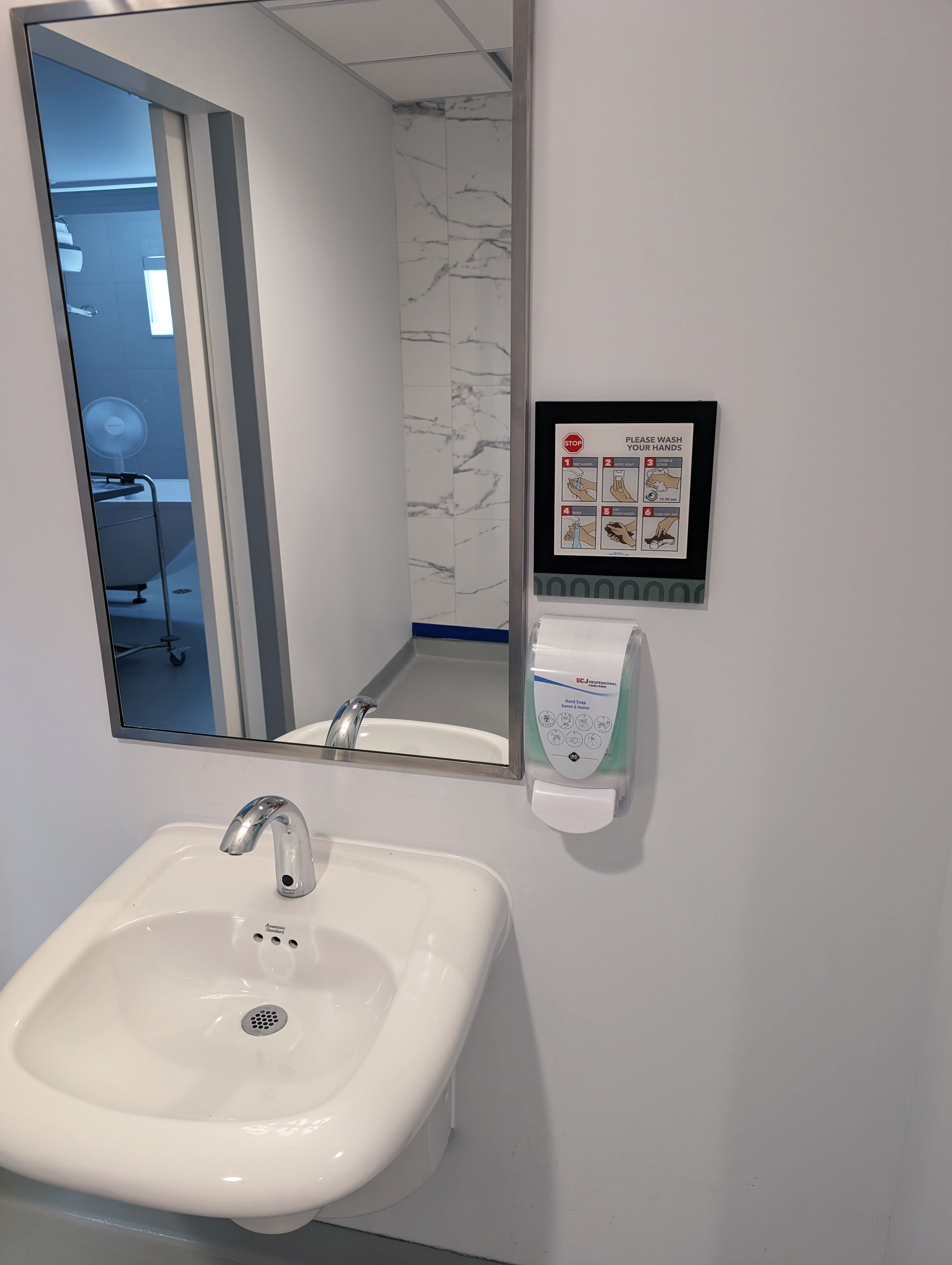 Dispenser installation example 1